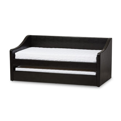 Baxton Studio - Barnstorm Daybed in Black - CF8755-Black-Day Bed view 1