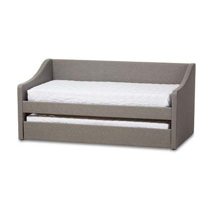 Baxton Studio - Barnstorm Daybed in Grey - CF8755-Grey-Day Bed view 1