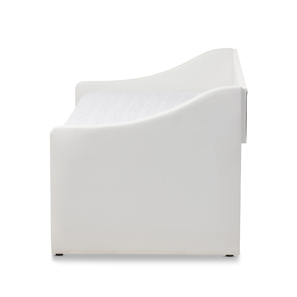 Baxton Studio - Barnstorm Daybed in White - CF8755-White-Day Bed view 3