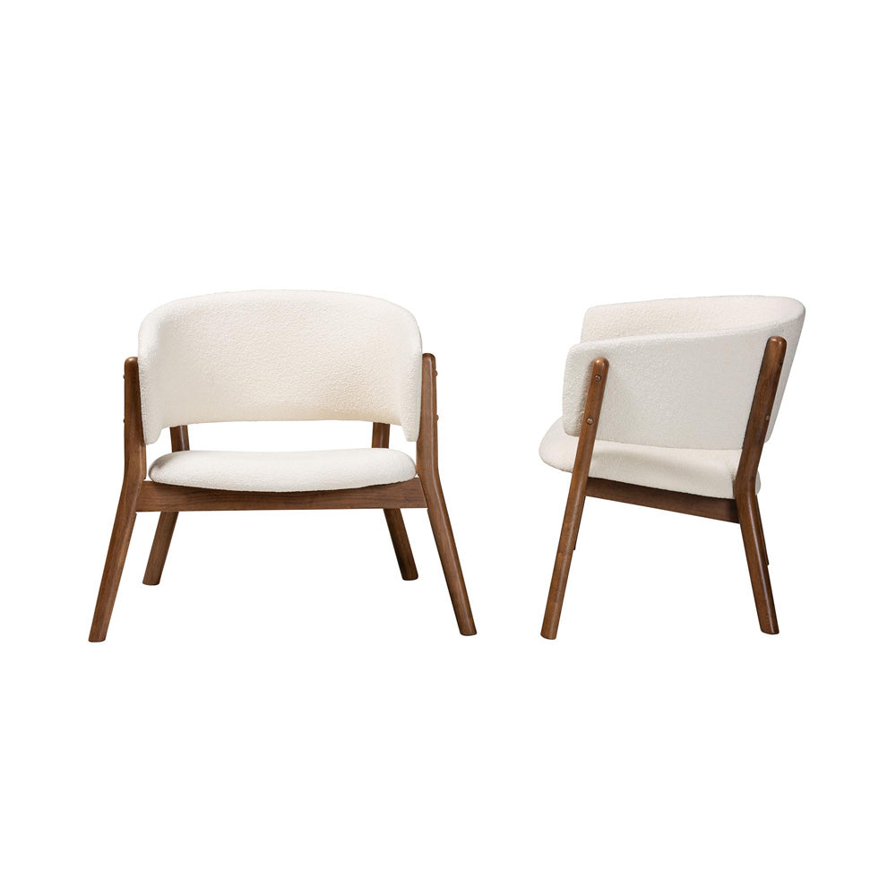 Baxton Studio - Baron Set of 2 Chairs in Cream/Walnut Brown - RDC794S-AC-Cream/Walnut-CC view 3