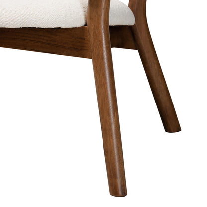 Baxton Studio - Baron Set of 2 Chairs in Cream/Walnut Brown - RDC794S-AC-Cream/Walnut-CC view 5