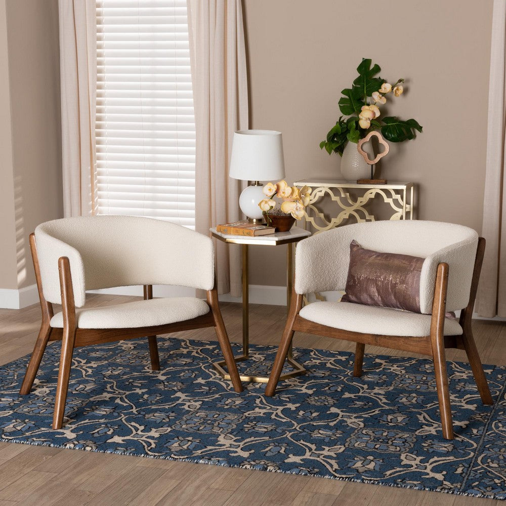 Baxton Studio - Baron Set of 2 Chairs in Cream/Walnut Brown - RDC794S-AC-Cream/Walnut-CC view 7