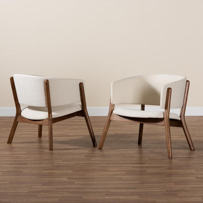Baxton Studio - Baron Set of 2 Chairs in Cream/Walnut Brown - RDC794S-AC-Cream/Walnut-CC view 8