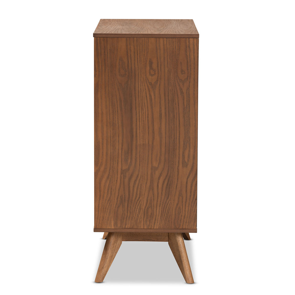 Baxton Studio - Barrett Chest in Walnut Brown - MG9001-Rattan-4DW-Chest view 4