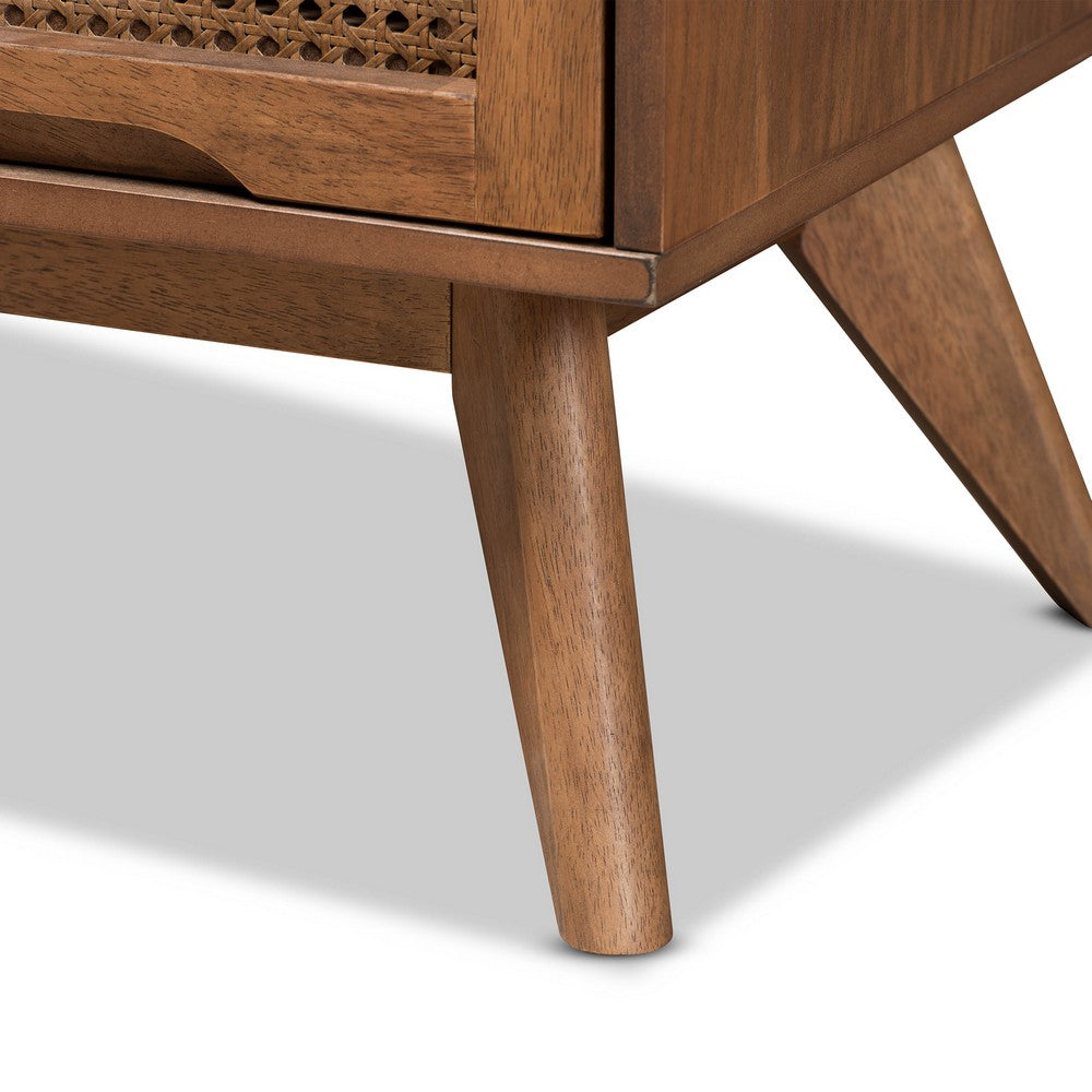 Baxton Studio - Barrett Chest in Walnut Brown - MG9001-Rattan-4DW-Chest view 6