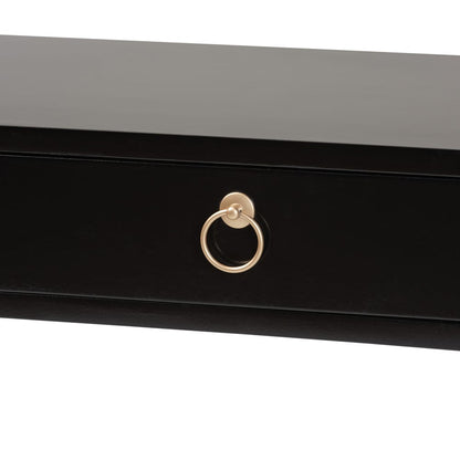 Baxton Studio - Beagan Console Table in Black/Gold - JY20B168-Black/Gold view 5