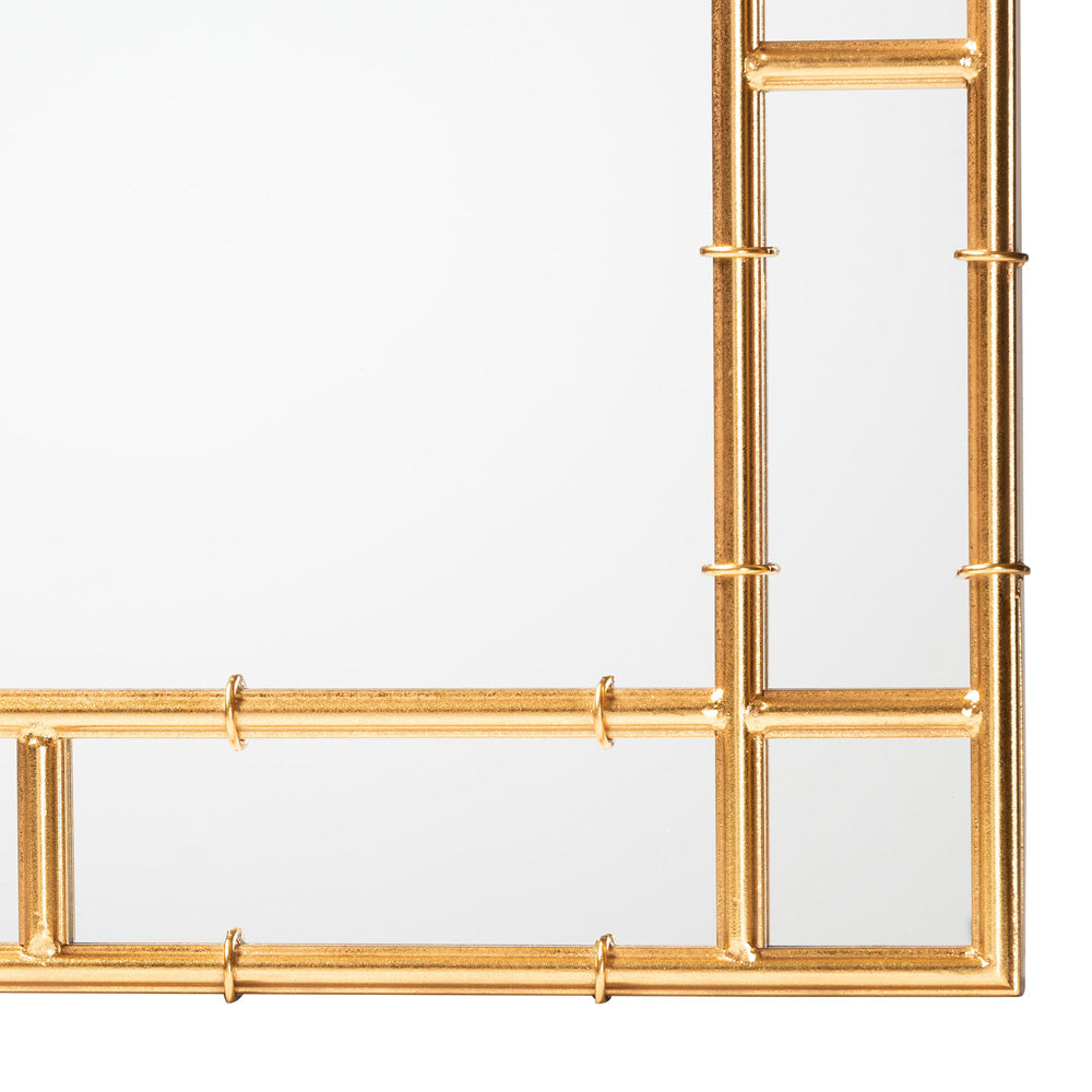 Baxton Studio - Bedivere Mirror in Antique goldleaf - RXW-10738 view 2