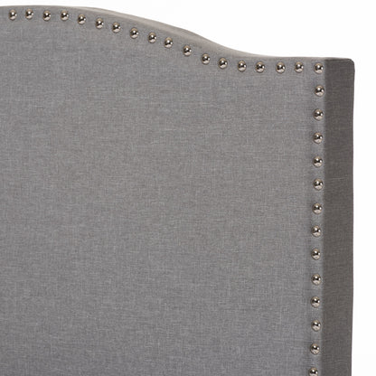 Baxton Studio - Benjamin Twin Size Bed in Grey - Benjamin-Twin-Grey view 4