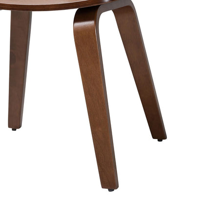 Baxton Studio - Billie Set of 2 Dining Chairs in Walnut Brown - Billie-Walnut-DC view 5