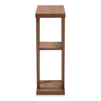 Baxton Studio - Boone Console Table in Walnut Brown - FP-01-Walnut-Console view 3