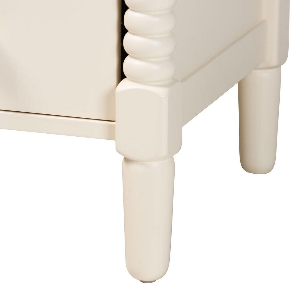 Baxton Studio - Braith Chest in Ivory - SW8000-88CH5D-Ivory-Chest view 6