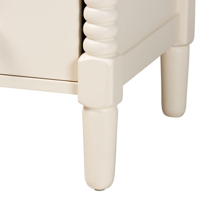 Baxton Studio - Braith Chest in Ivory - SW8000-88CH5D-Ivory-Chest view 6