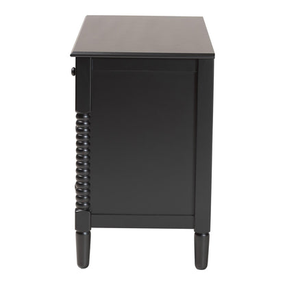 Baxton Studio - Braith Dresser in Black - SW8000-88D7D-Black-Dresser view 4