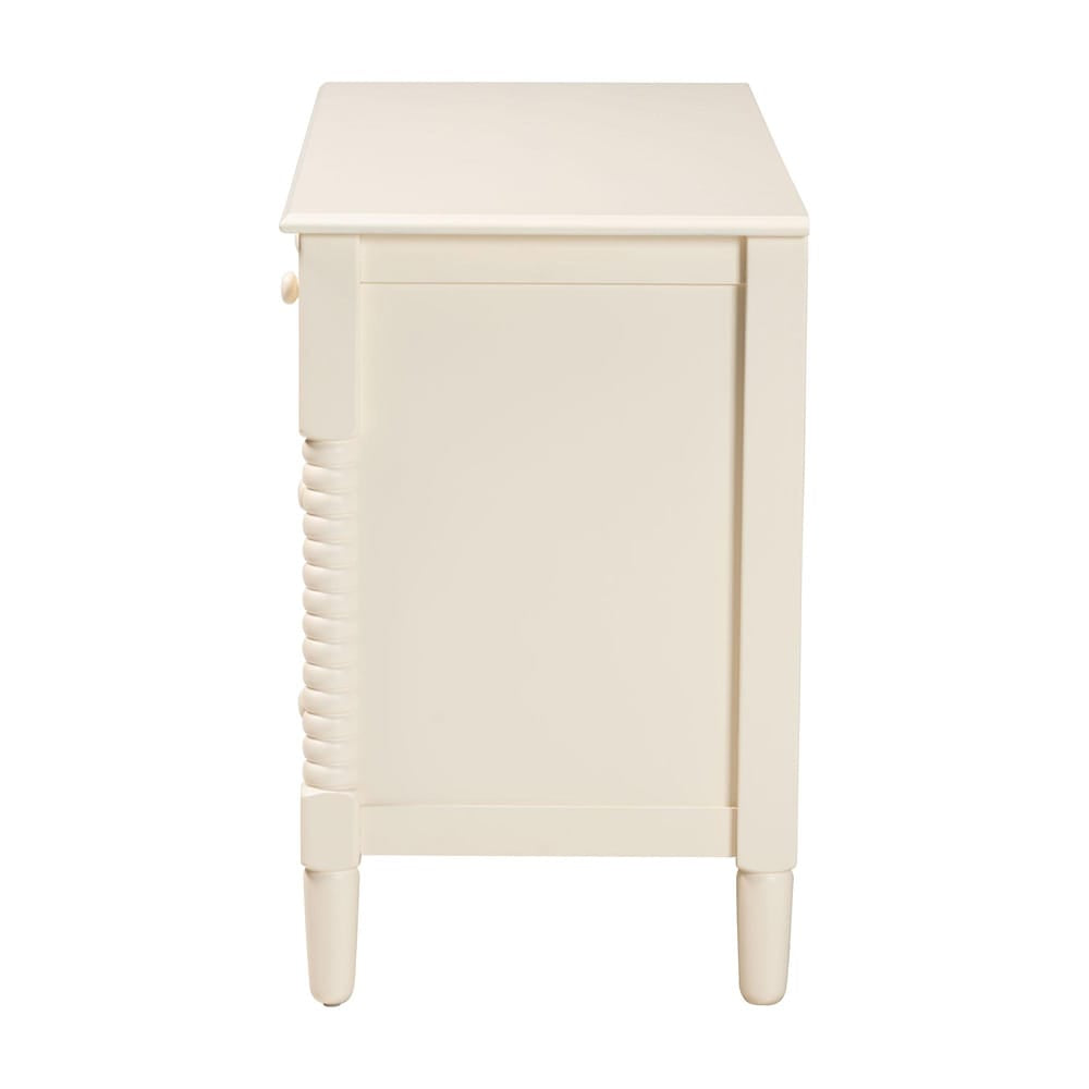 Baxton Studio - Braith Dresser in Ivory - SW8000-88D7D-Ivory-Dresser view 4