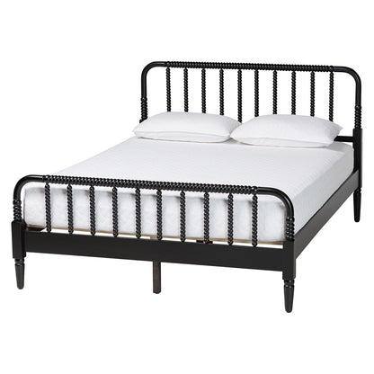 Baxton Studio - Braith King Bedroom Set in Black - SW8620-Black-4PC King Bedroom Set view 3