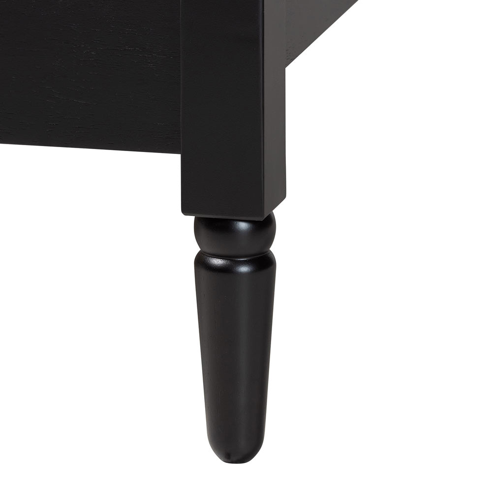 Baxton Studio - Braith King Size Bed in Black - SW8620-Black-King view 5