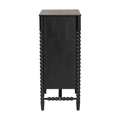 Baxton Studio - Brantley Chest in Black - MG9025-Black-4DW-Chest view 5