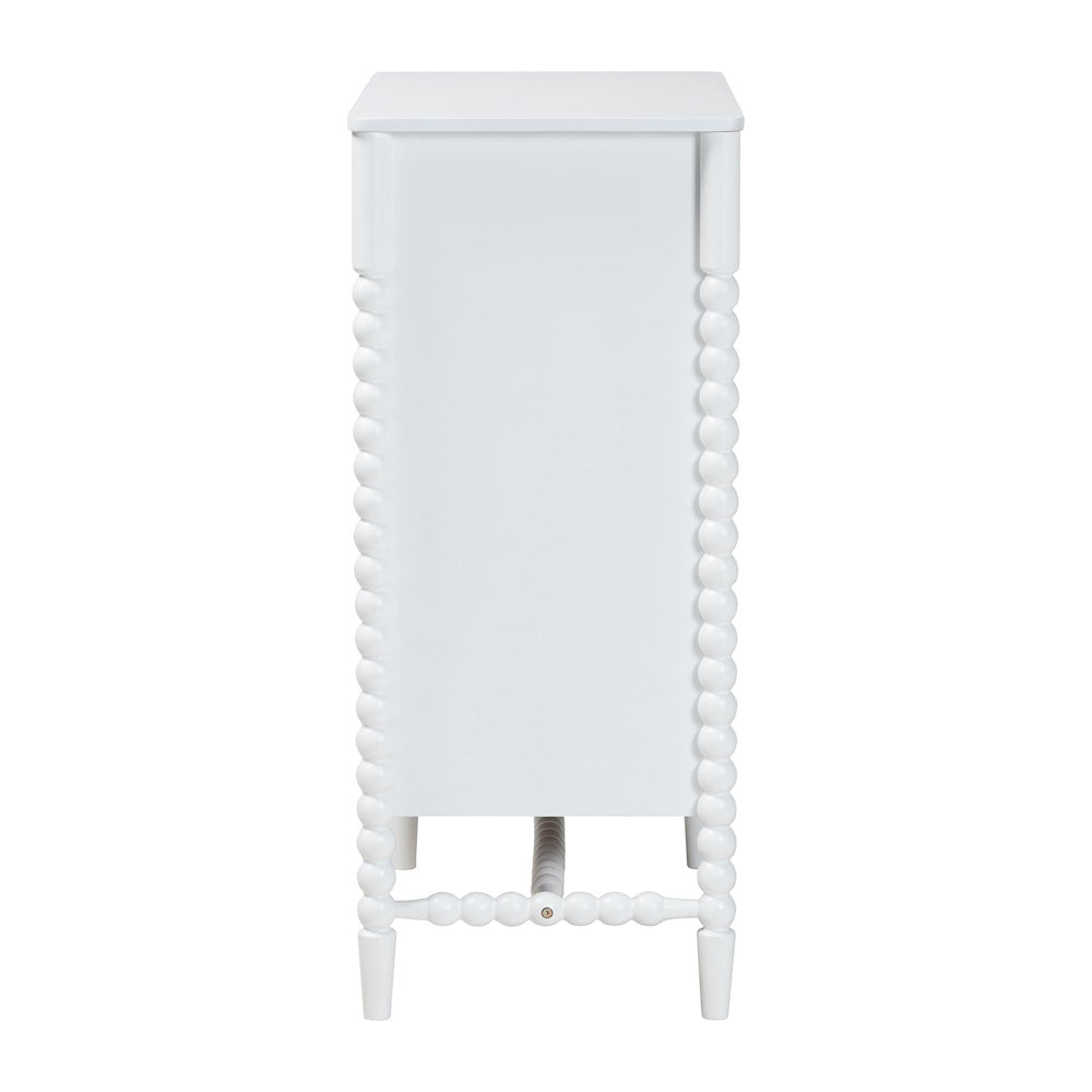Baxton Studio - Brantley Chest in White - MG9025-White-4DW-Chest view 5