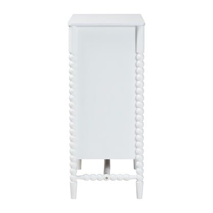 Baxton Studio - Brantley Chest in White - MG9025-White-4DW-Chest view 5