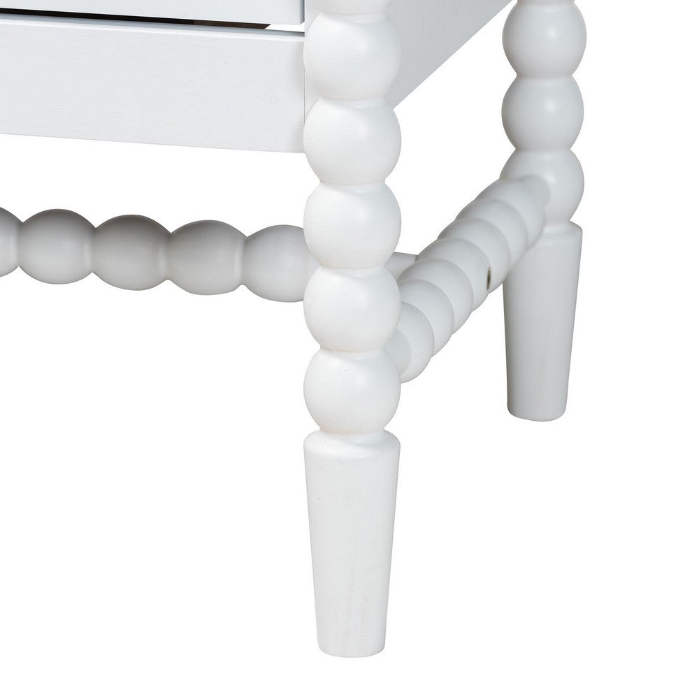 Baxton Studio - Brantley Chest in White - MG9025-White-4DW-Chest view 7