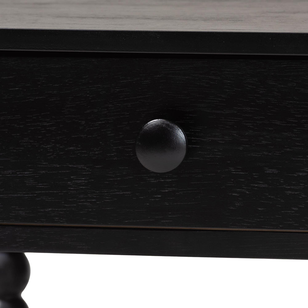 Baxton Studio - Brantley Nightstand in Black - MG9025-Black-NS view 5