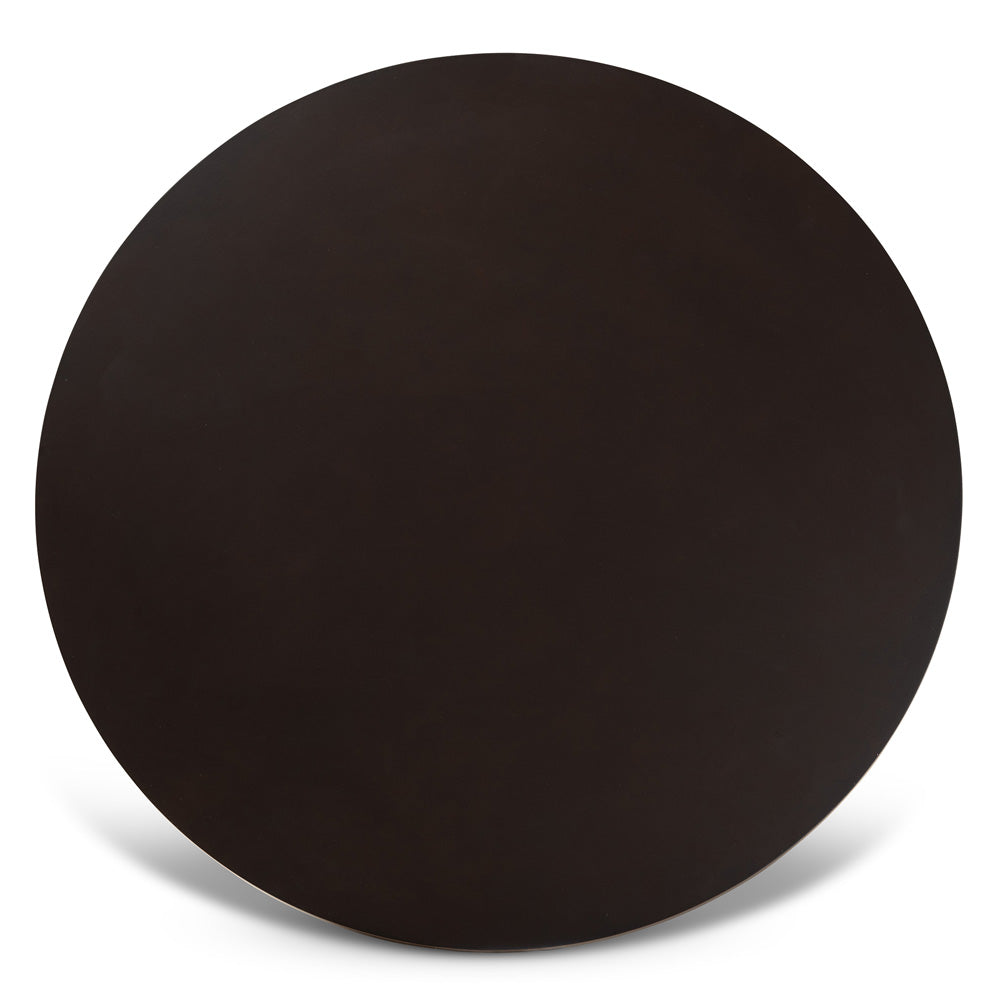 Baxton Studio - Brava Dining Set in Dark Brown - Brava-Dark Brown-5PC Dining Set view 4