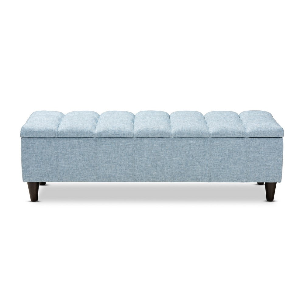 Baxton Studio - Brette Storage Ottoman in Light Blue - BBT3162-Light Blue-Otto view 3