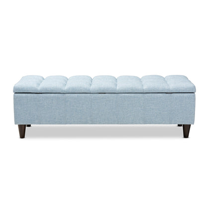 Baxton Studio - Brette Storage Ottoman in Light Blue - BBT3162-Light Blue-Otto view 5