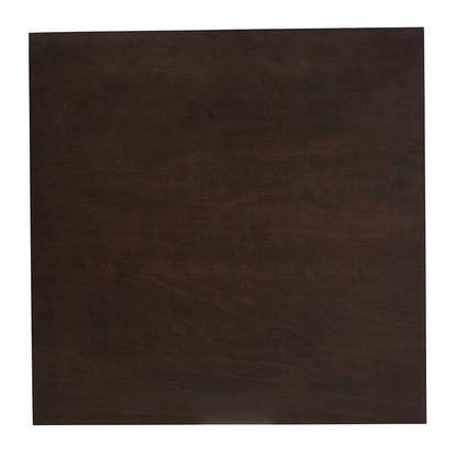Baxton Studio - Britte Dining Table in Dark Brown - Fiesta-Coffee Oak-DT view 3