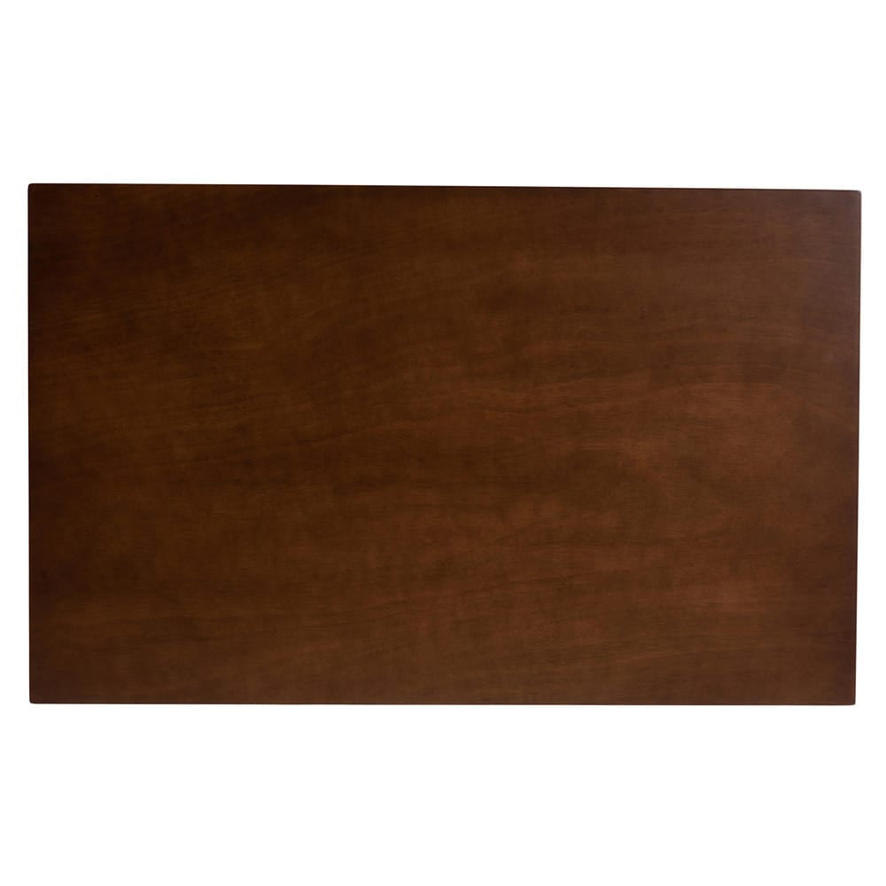 Baxton Studio - Britte Dining Table in Walnut - Fiesta-Walnut-Rectangle DT view 2