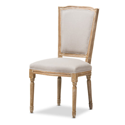 Baxton Studio - Cadencia Dining Chair in Beige/Natural - TSF-9341B-Beige-DC view 1