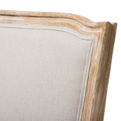 Baxton Studio - Cadencia Dining Chair in Beige/Natural - TSF-9341B-Beige-DC view 5