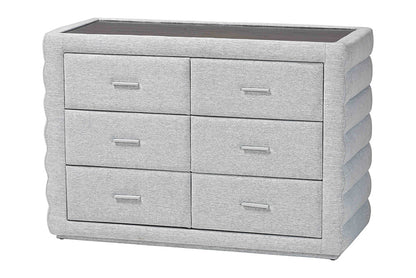 Baxton Studio - Cadmus Dresser - BBT2053.11 A1-Light Grey-Dresser view 1