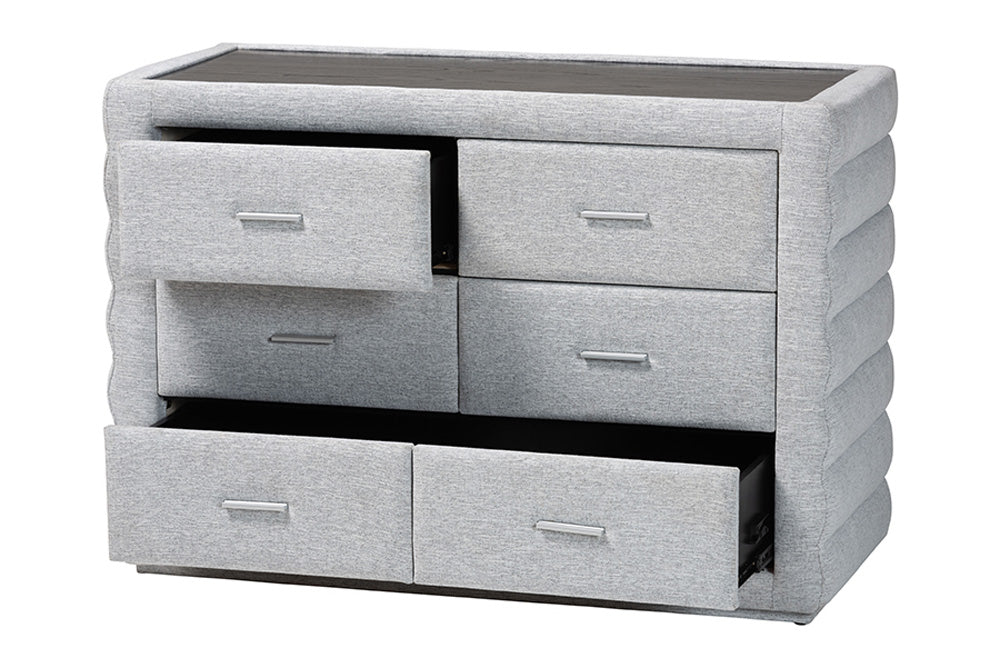 Baxton Studio - Cadmus Dresser - BBT2053.11 A1-Light Grey-Dresser view 2