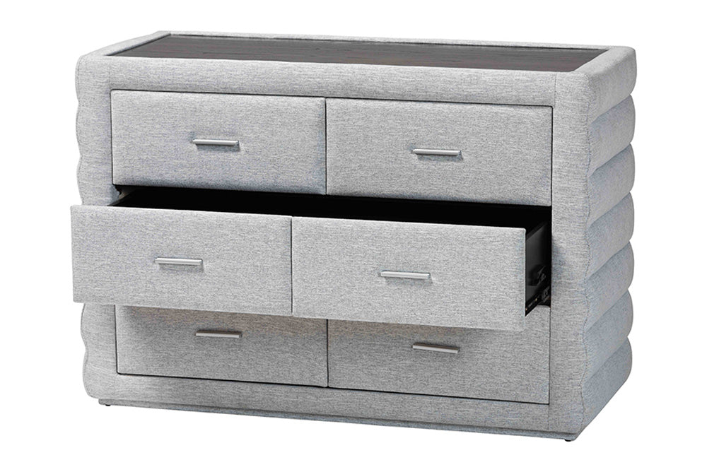 Baxton Studio - Cadmus Dresser - BBT2053.11 A1-Light Grey-Dresser view 3