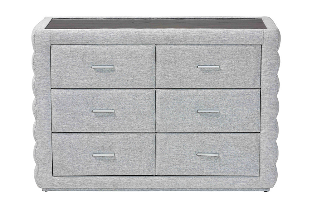 Baxton Studio - Cadmus Dresser - BBT2053.11 A1-Light Grey-Dresser view 4