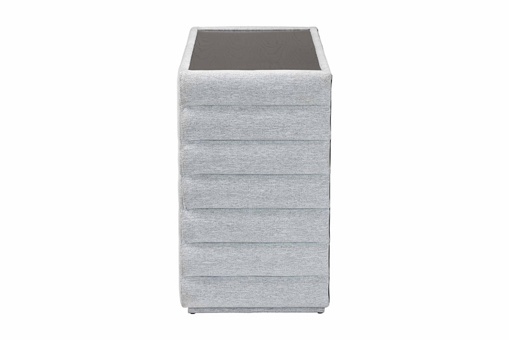 Baxton Studio - Cadmus Dresser - BBT2053.11 A1-Light Grey-Dresser view 6