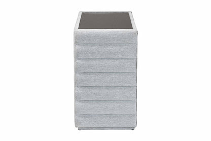 Baxton Studio - Cadmus Dresser - BBT2053.11 A1-Light Grey-Dresser view 6