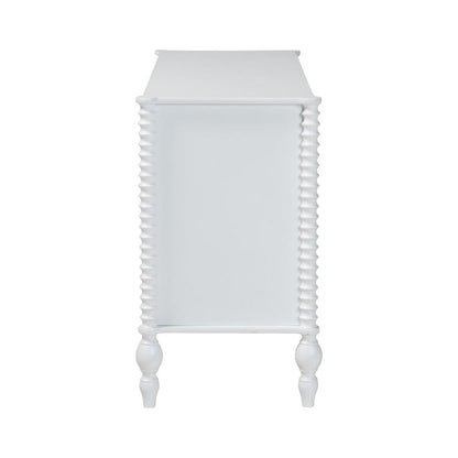 Baxton Studio - Callison Dresser in White - MG9020-White-6DW-Dresser view 5
