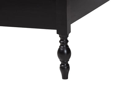 Baxton Studio - Callison Full Bedroom Set in Black - Eniola-5PC Bedroom Set-Black-Full view 10