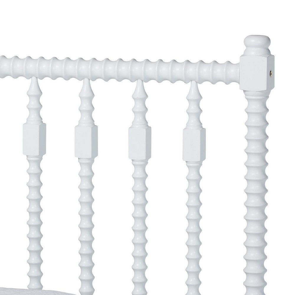 Baxton Studio - Callison Full Bedroom Set in White - Eniola-4PC Bedroom Set-White-Full view 8