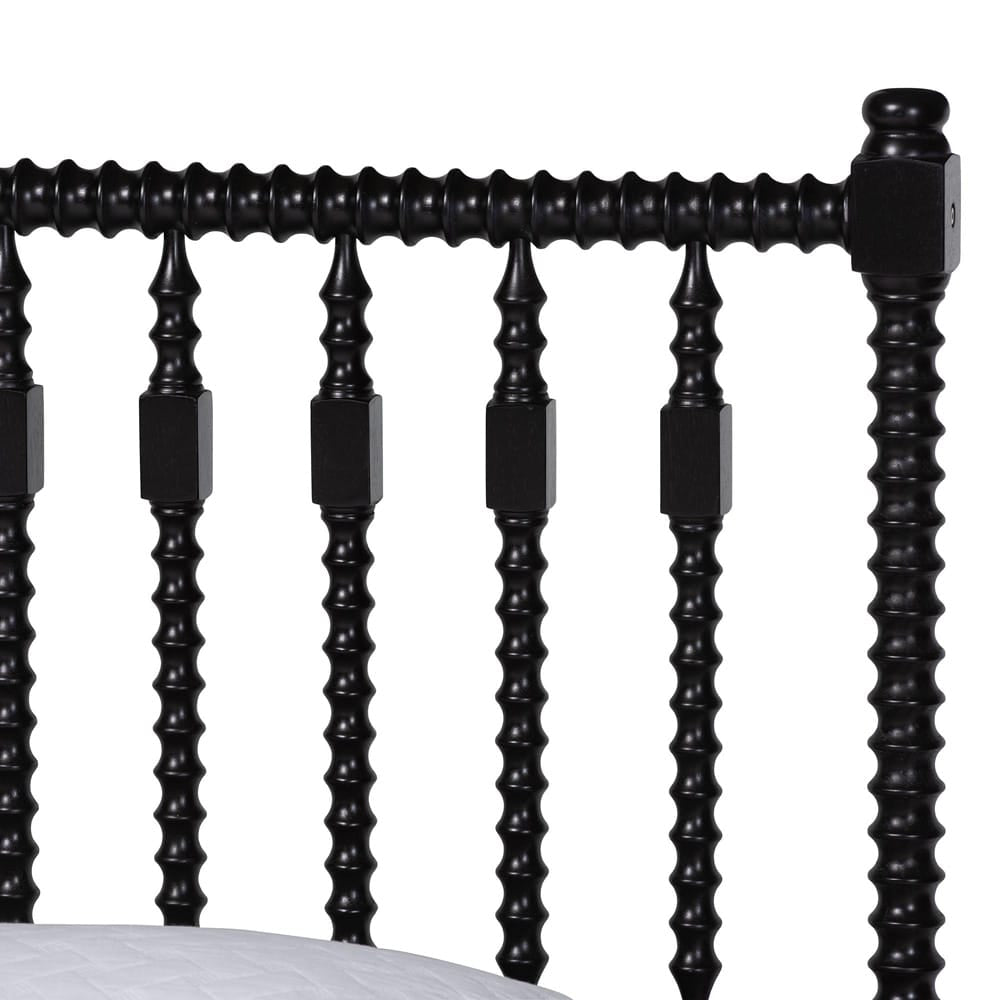 Baxton Studio - Callison Full Size Bed in Black - MG0259-Black-Full view 4