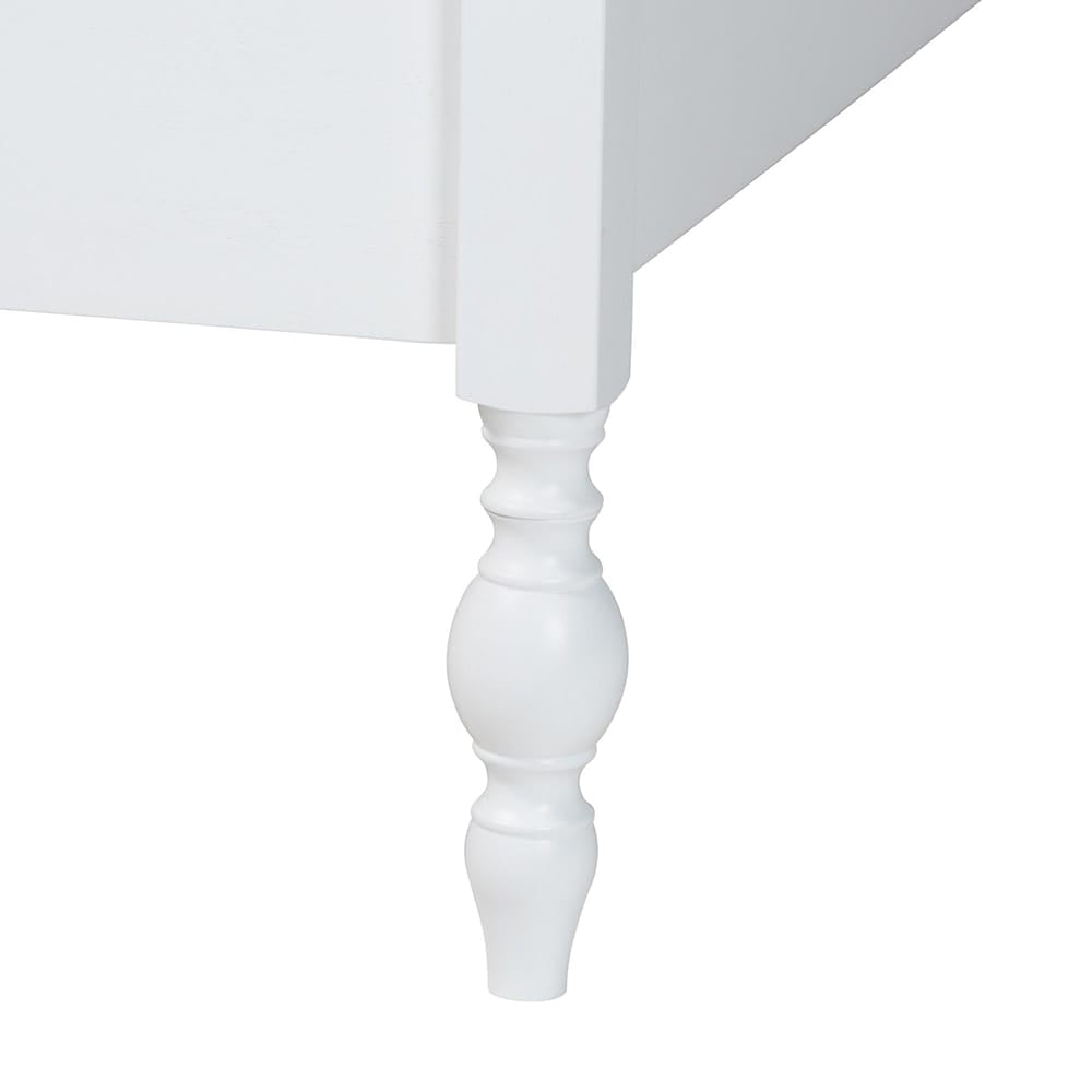 Baxton Studio - Callison Full Size Bed in White - MG0259-White-Full view 5