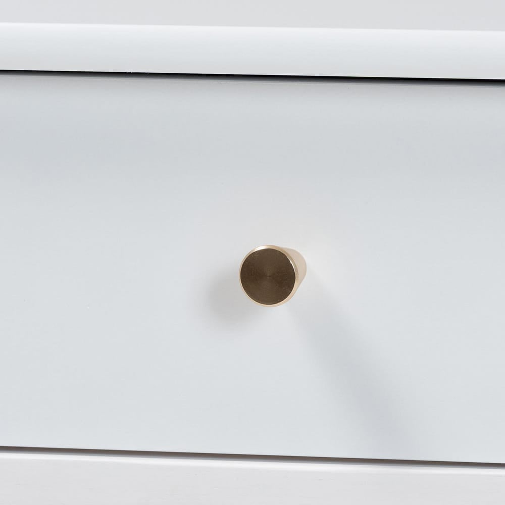 Baxton Studio - Callison Nightstand in White - MG9020-White-1DW-NS view 6