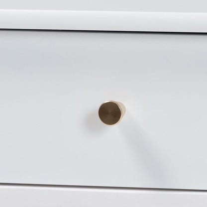 Baxton Studio - Callison Nightstand in White - MG9020-White-1DW-NS view 6