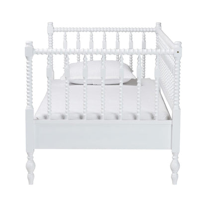 Baxton Studio - Callison Twin Size Daybed in White - MG0259-1-White-Twin-Daybed view 2