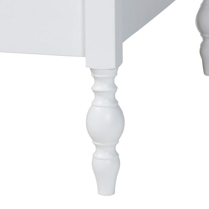 Baxton Studio - Callison Twin Size Daybed in White - MG0259-1-White-Twin-Daybed view 6