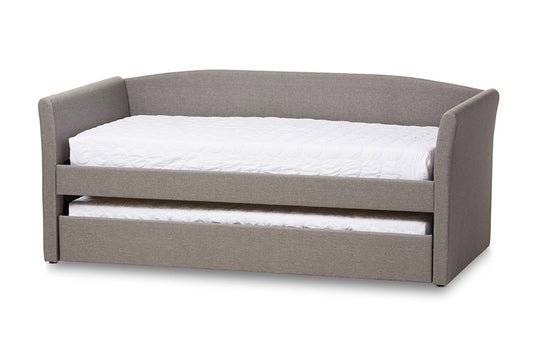 Baxton Studio - CamiNo Daybed - CF8756-Grey-Day Bed view 1