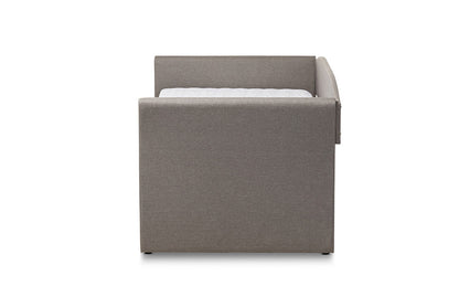 Baxton Studio - CamiNo Daybed - CF8756-Grey-Day Bed view 3
