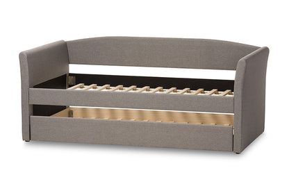 Baxton Studio - CamiNo Daybed - CF8756-Grey-Day Bed view 4